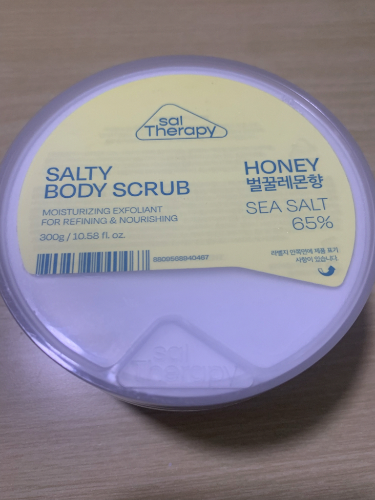 盐浴身体磨砂膏[蜂蜜]的真实用户使用照片
