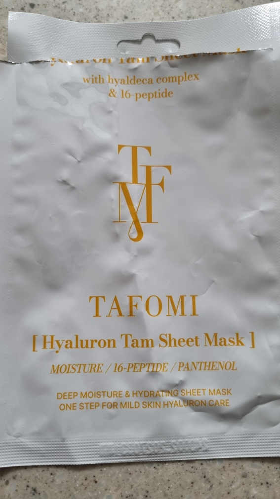 타포미 (TAFOMI) 히알루론 탐 시트 마스크 review image