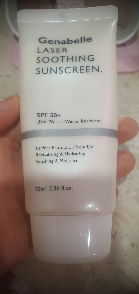 激光修护防晒霜 [SPF50+/PA+++]的真实用户使用照片
