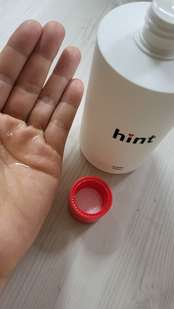 提示调色剂的真实用户使用照片