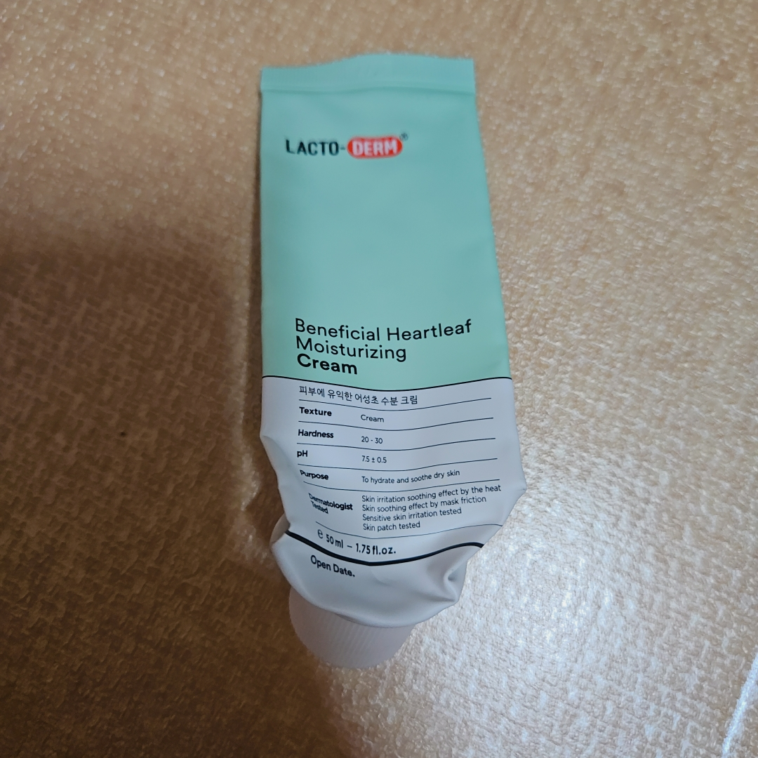 益肤的鱼腥草保湿霜的真实用户使用照片