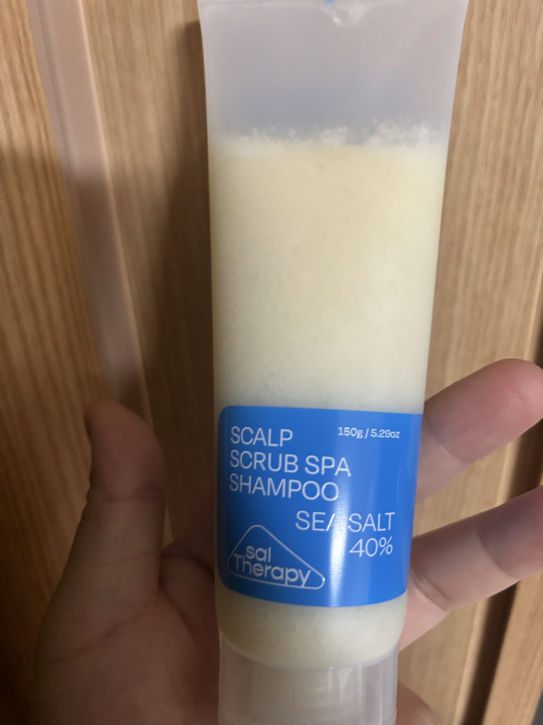 头皮去角质水疗洗发水的真实用户使用照片