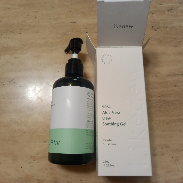 라이크듀 (Likedew) 90% 알로에 베라 듀 수딩젤 review image