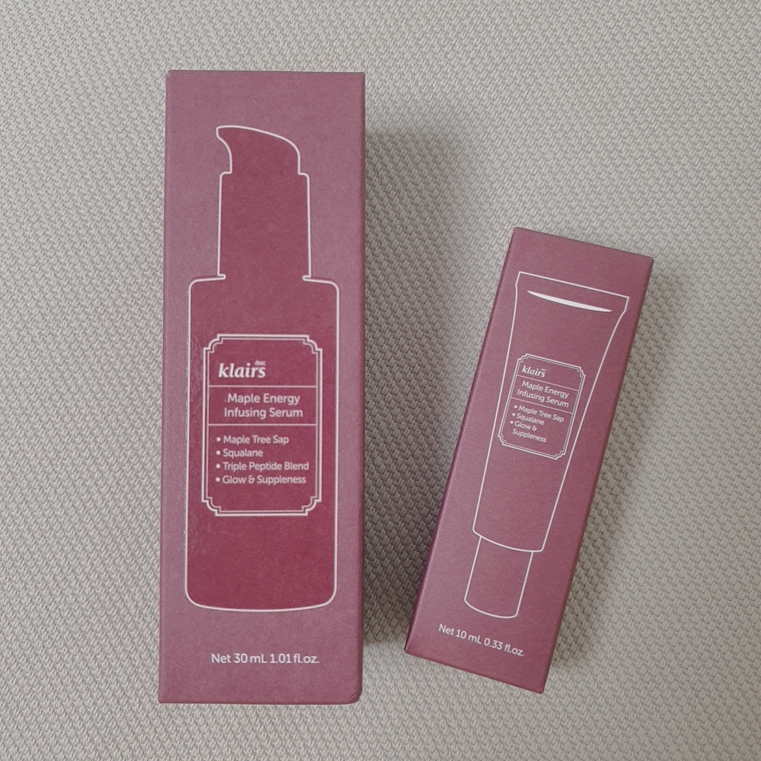 디어클레어스 (dearKlairs) 메이플 에너지 인퓨징 세럼 review image