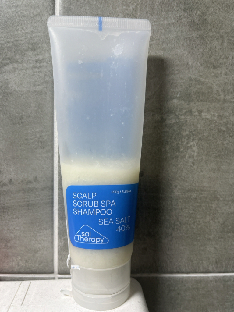 头皮去角质水疗洗发水的真实用户使用照片