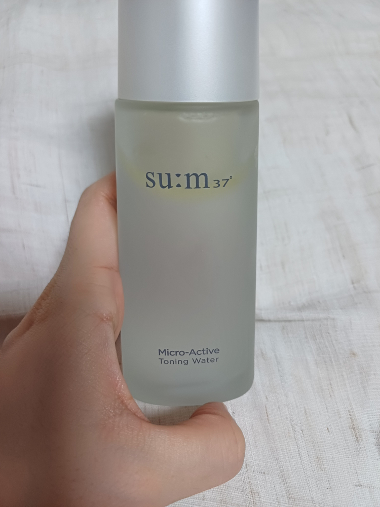 숨37도 (SUM37) 마이크로액티브 토닝 워터 review image