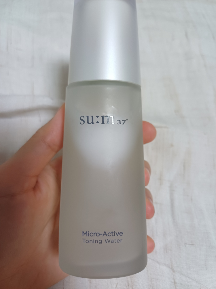 숨37도 (SUM37) 마이크로액티브 토닝 워터 review image