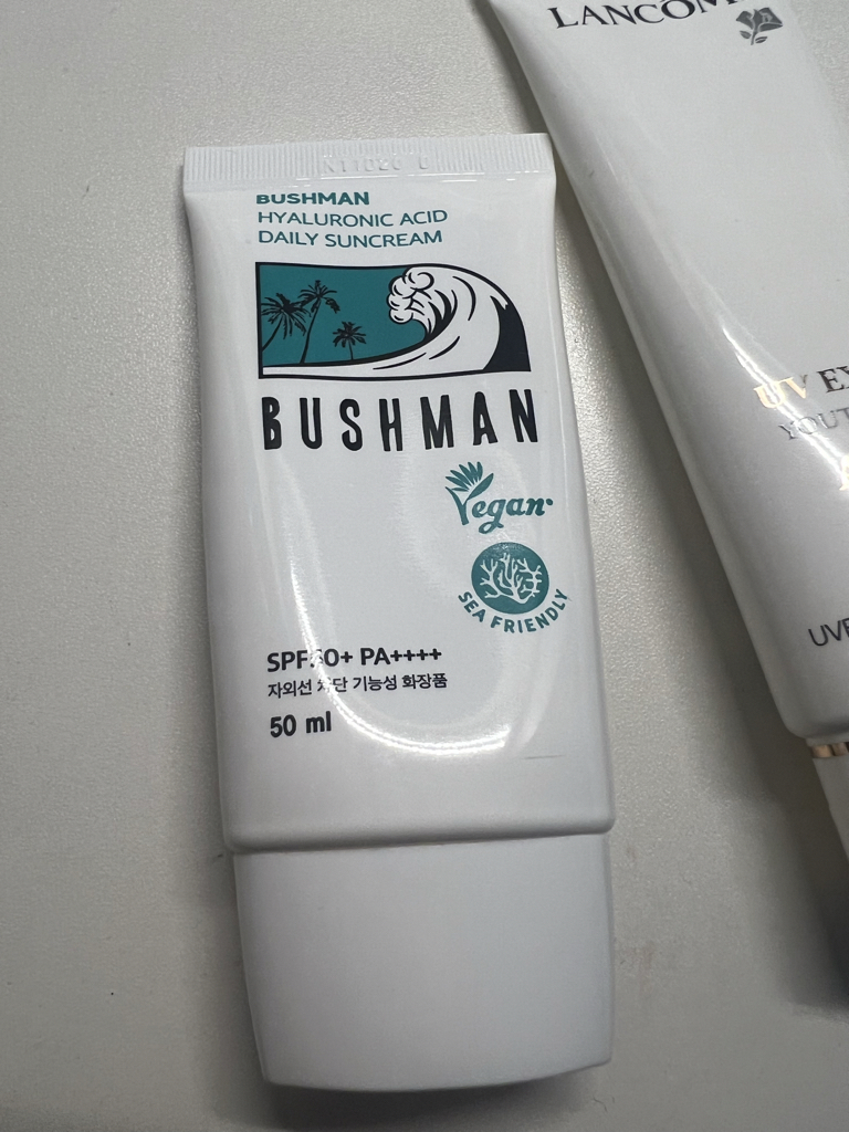 ブッシュマン ヒアルロン酸デイリーサンクリーム [SPF50+/PA++++] クチコミ画像