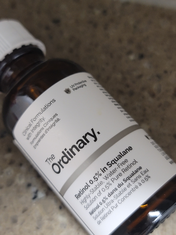 视黄醇0.5%含有角鲨烯的真实用户使用照片