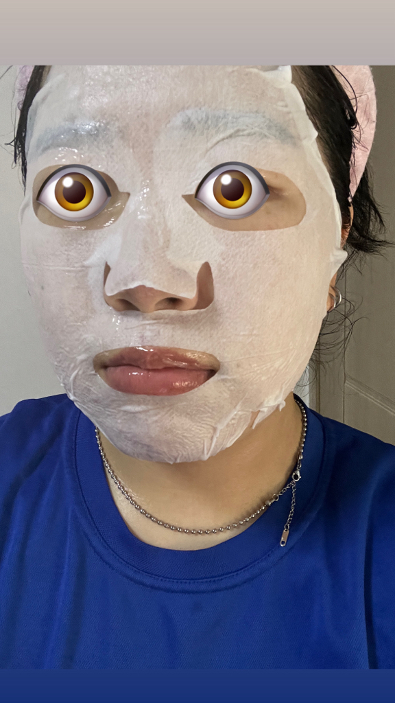 夜班补水面膜的真实用户使用照片