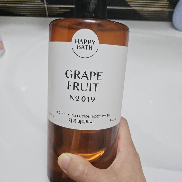해피바스 (HAPPYBATH) 오리지널 컬렉션 바디워시 [자몽] review image
