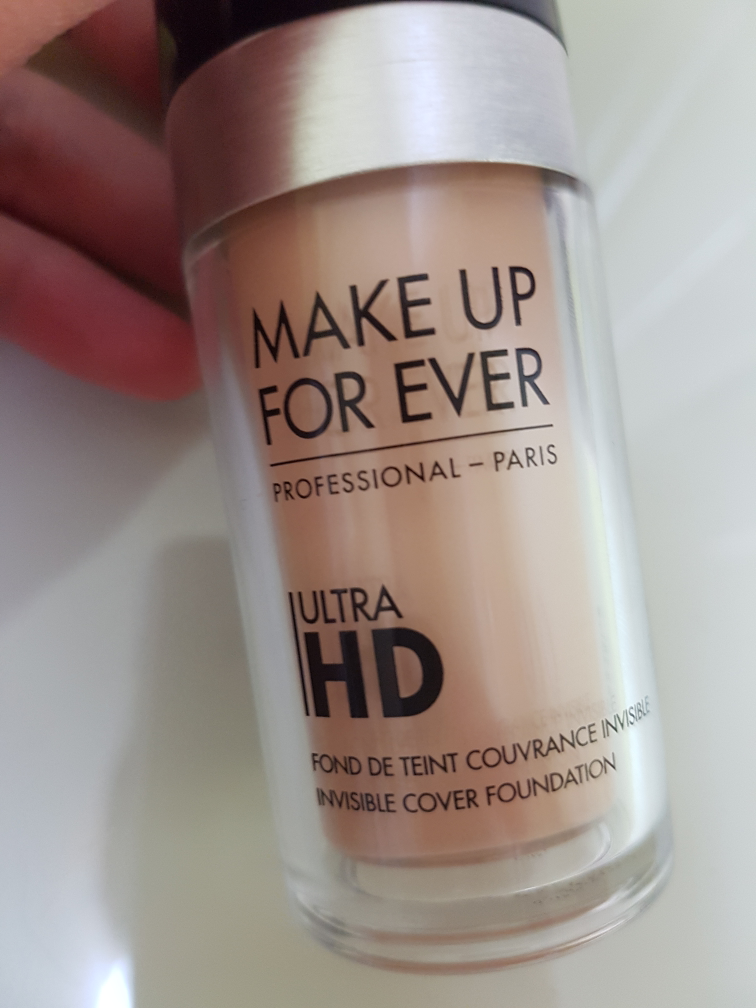 Real user review photo of Ultra HD Invisible Cover Foundation [120=Y245 Soft Sand]