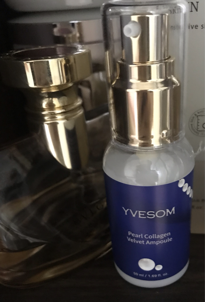 珍珠胶原蛋白丝绒安瓿的真实用户使用照片