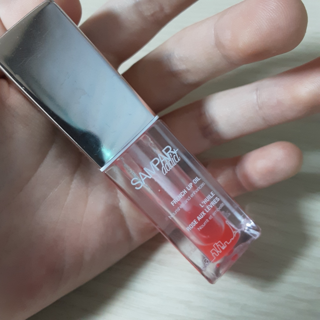 迷恋法式玫瑰果唇油的真实用户使用照片