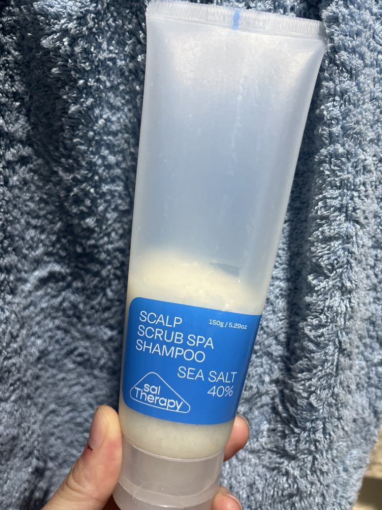 头皮去角质水疗洗发水的真实用户使用照片