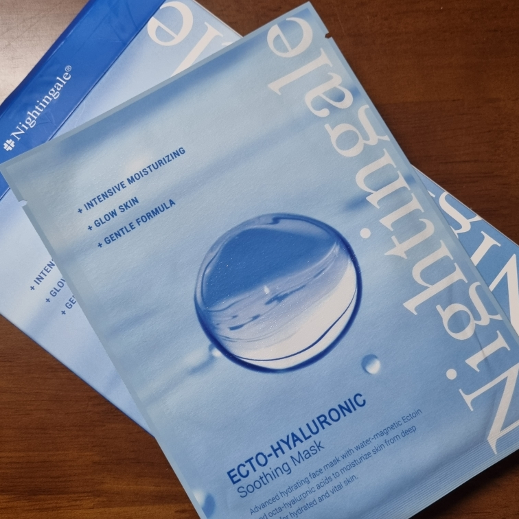 Real user review photo of ECTO-HYALURONIC SOOTHING MASK