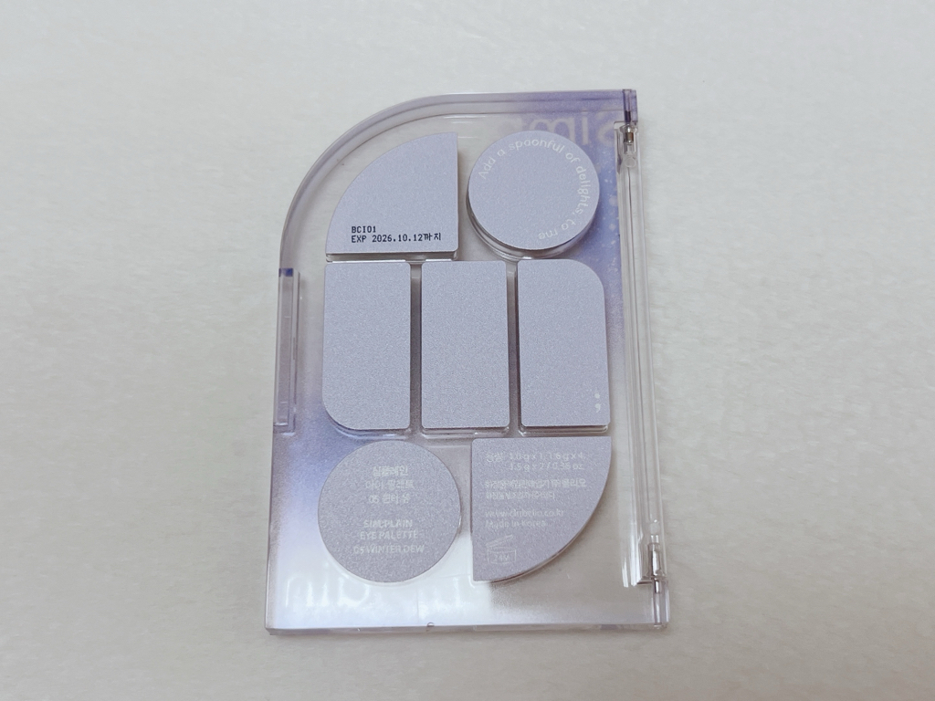 심플레인 (Sim;plain) 아이 팔레트 [5호 윈터듀] review image