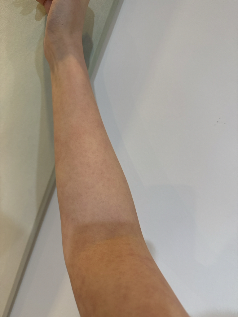 超级保湿身体乳的真实用户使用照片