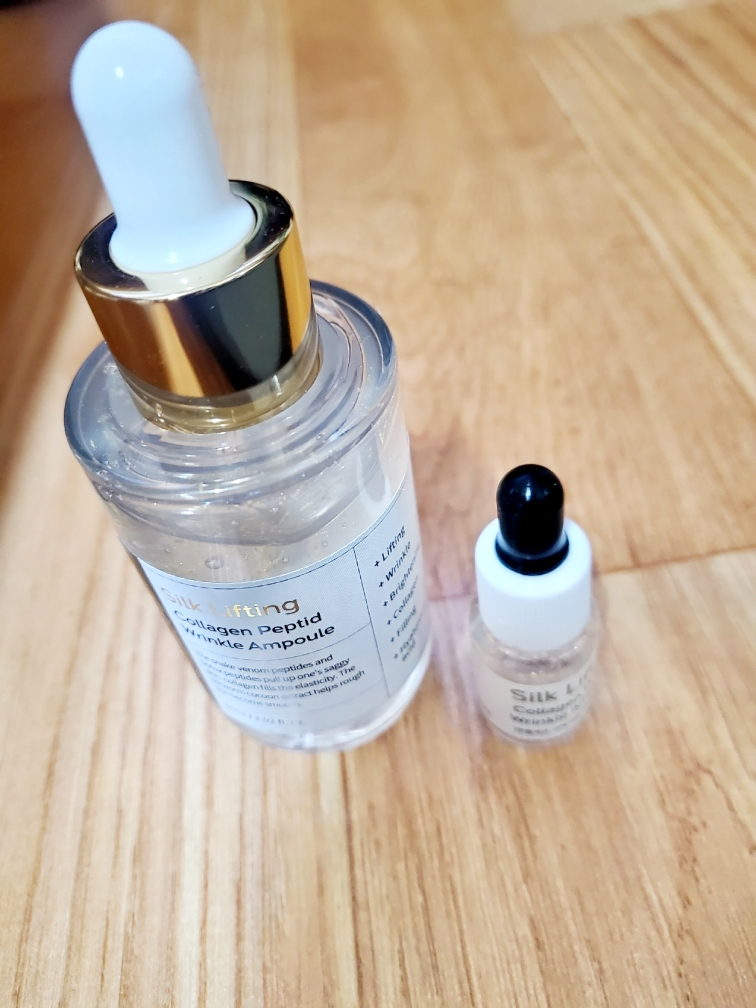 JHP코스메틱 (JHPCOSMETICS) 실크 리프팅 콜라겐 펩타이드 탄력 앰플 review image