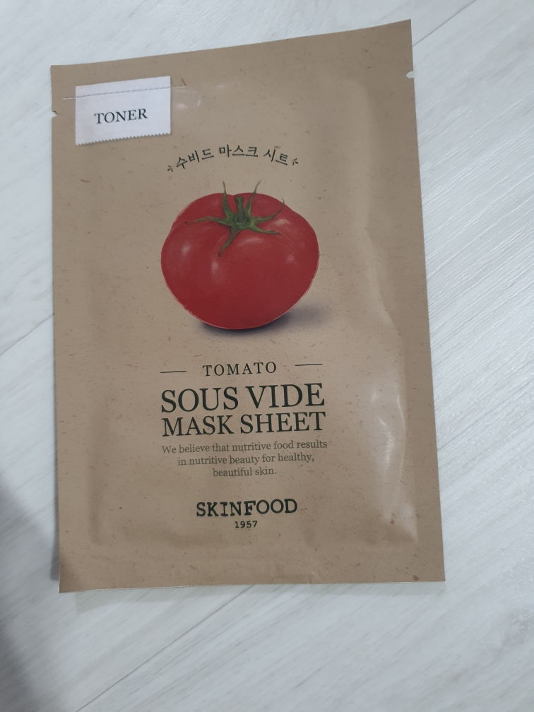 SKINFOOD Sous Vide Mask Sheet [Tomato] review image
