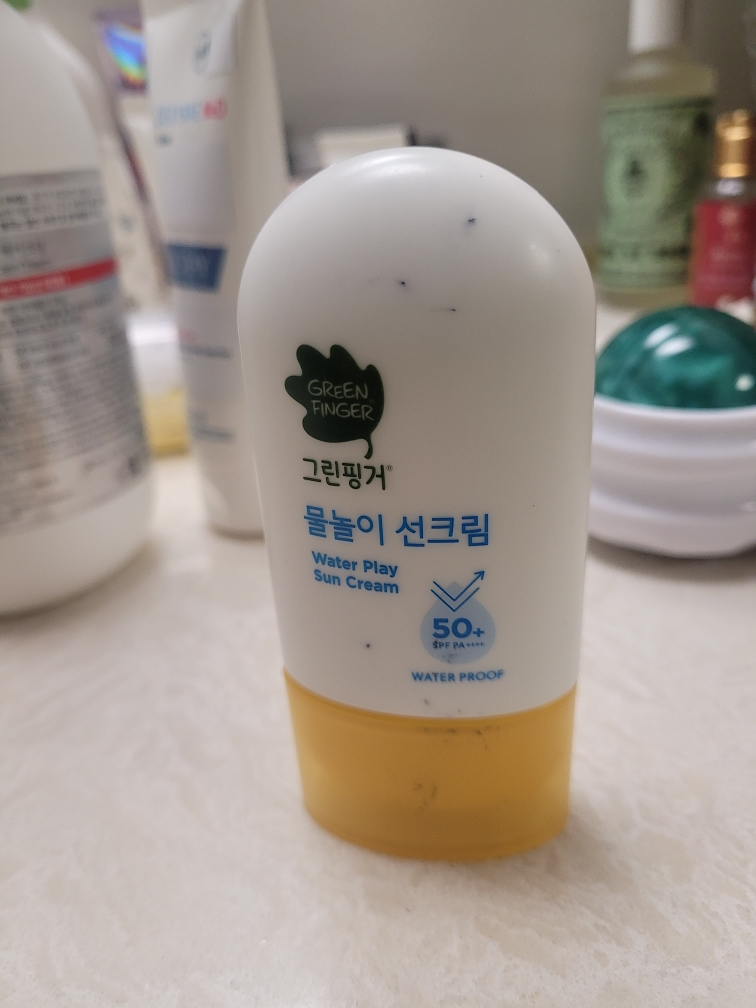 그린핑거 (GREENFINGER) 물놀이 선크림 워터프루프 [SPF50+/PA++++] review image