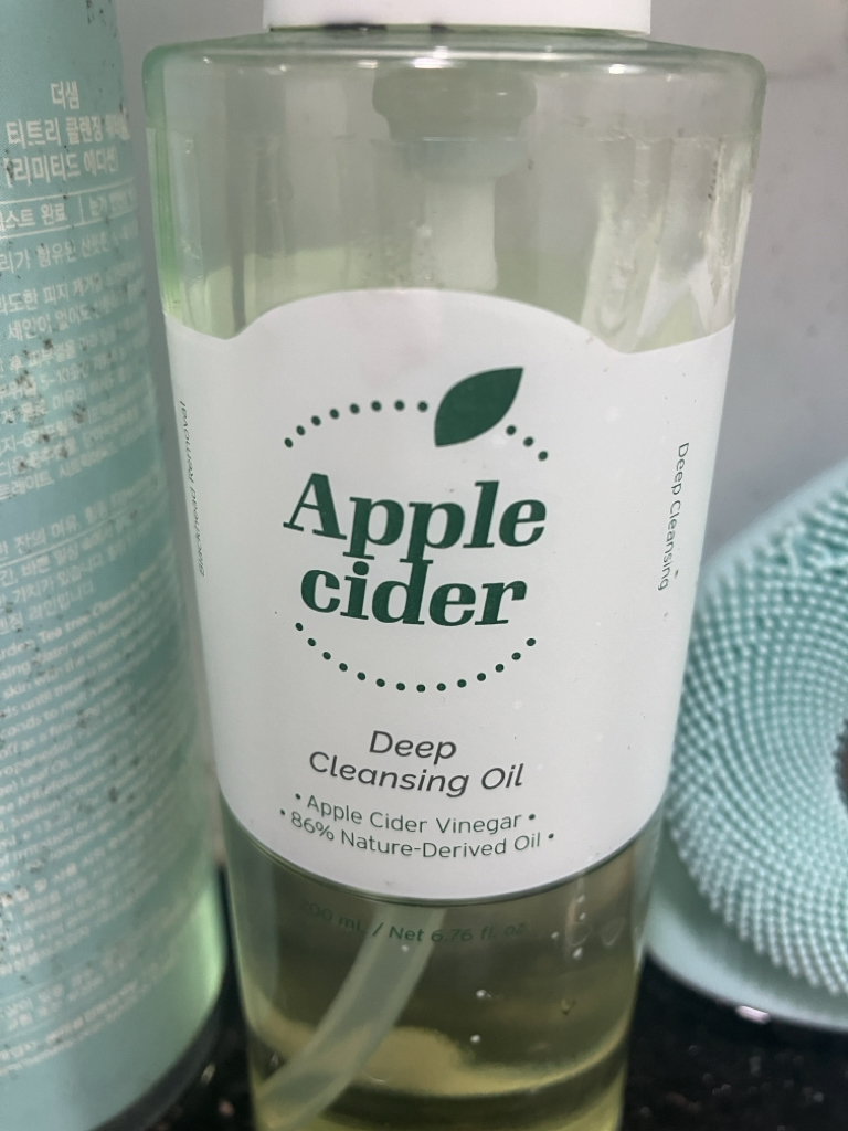 苹果汽水深层清洁油的真实用户使用照片