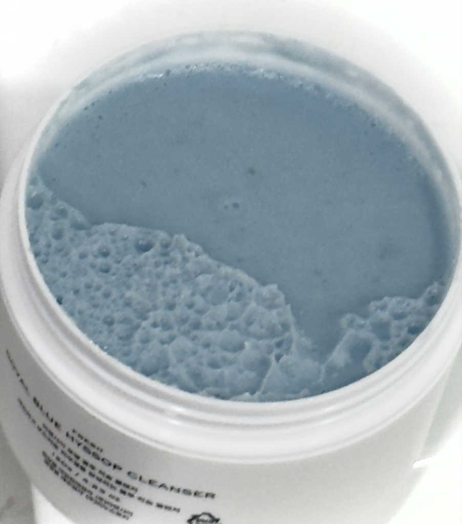 Real user review photo of ROYAL BLUE HYSSOP CLEANSER