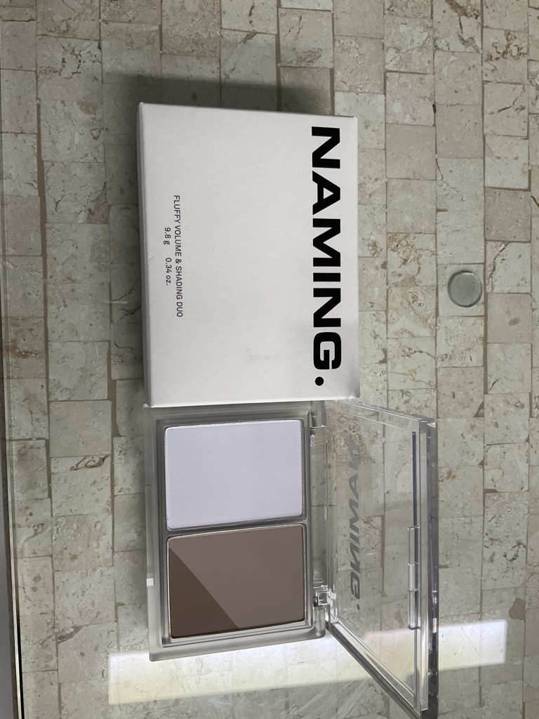 네이밍 (NAMING.) 플러피 볼륨 앤 쉐딩 듀오 [클리어쿨그레이] review image