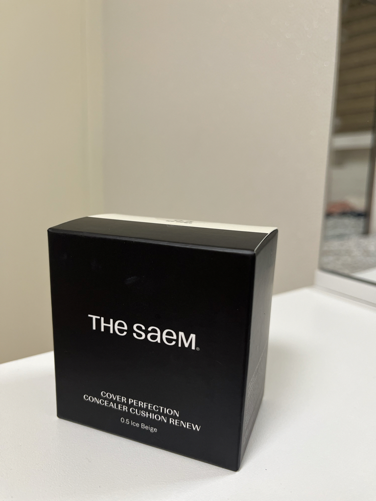 더샘 (theSAEM) 커버 퍼펙션 컨실러 쿠션 리뉴 [SPF50+/PA++++] [0.5 아이스베이지] review image