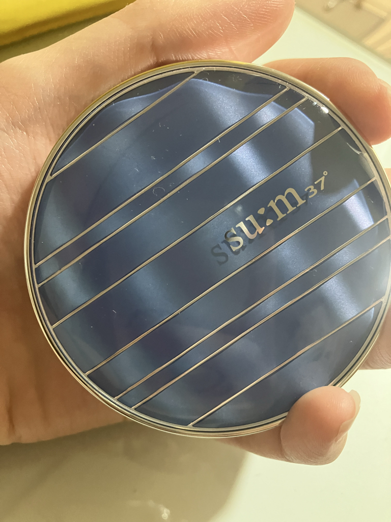 숨37도 (SUM37) 워터-풀 CC쿠션 퍼펙트 피니쉬 [SPF50+/PA+++] [1호] review image