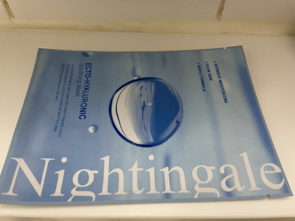 Real user review photo of ECTO-HYALURONIC SOOTHING MASK