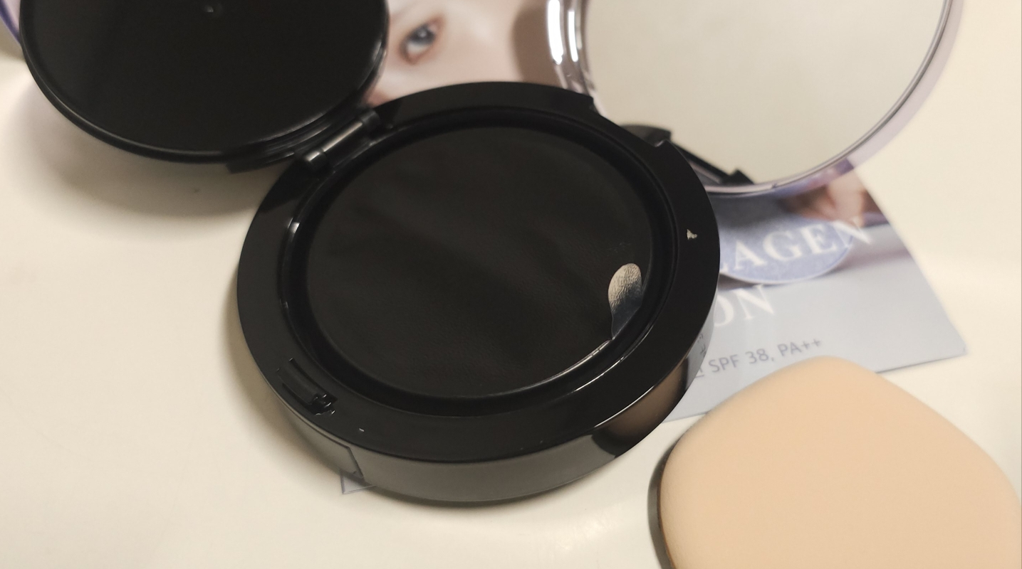 미즈온 (MIZON) 비건 콜라겐 쿠션 [SPF38/PA++] [25호] review image
