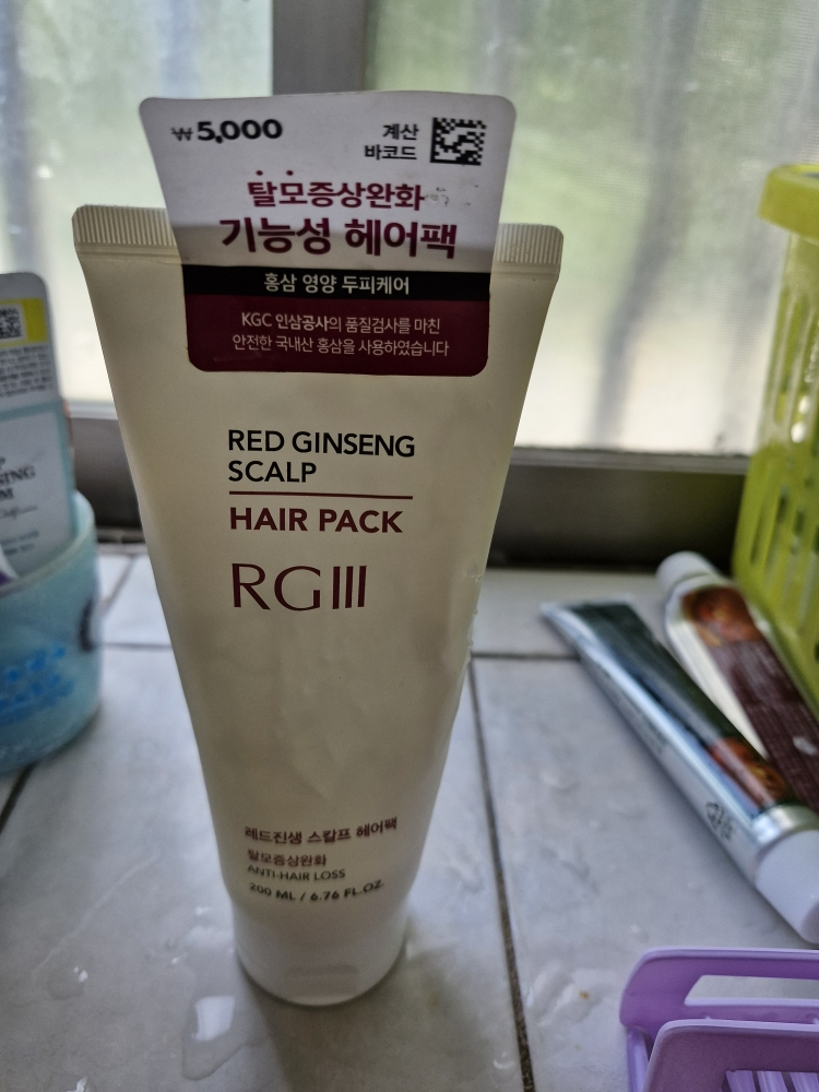 RGIII 红色进化头皮发膜 common.review image