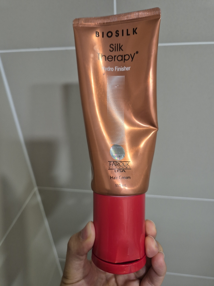 실크테라피 (SILKTHERAPY) 하이드로 피니셔 헤어 크림 review image