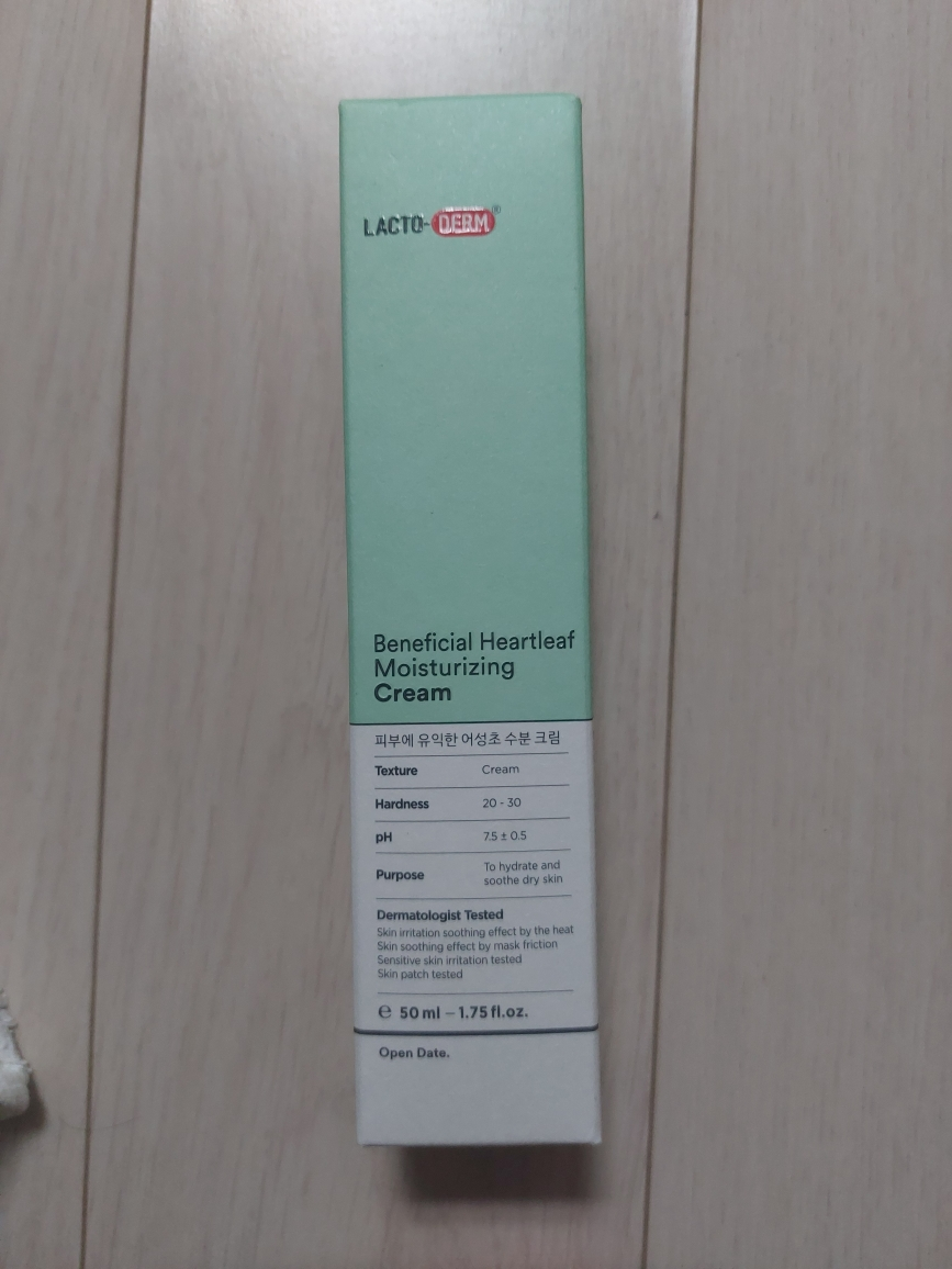 락토덤 (LACTO-DERM) 피부에 유익한 어성초 수분 크림 review image