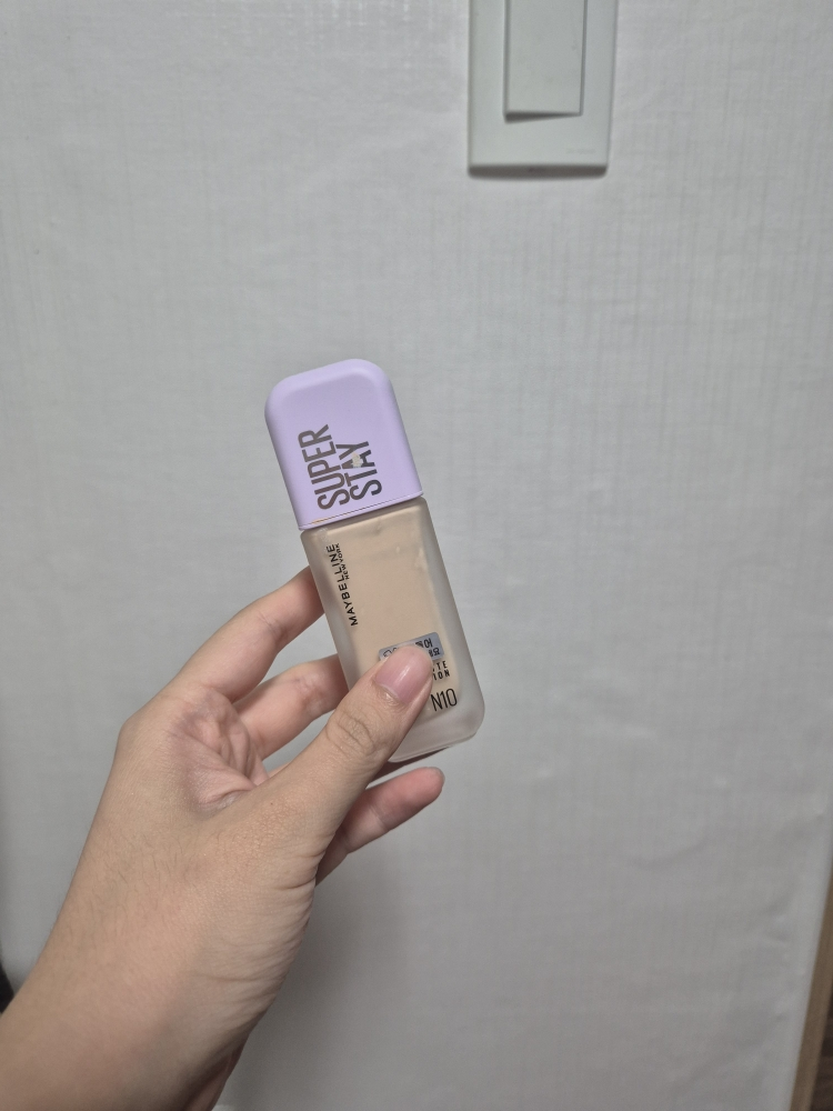 超级持久光泽粉底液 [N10 清新中性]的真实用户使用照片