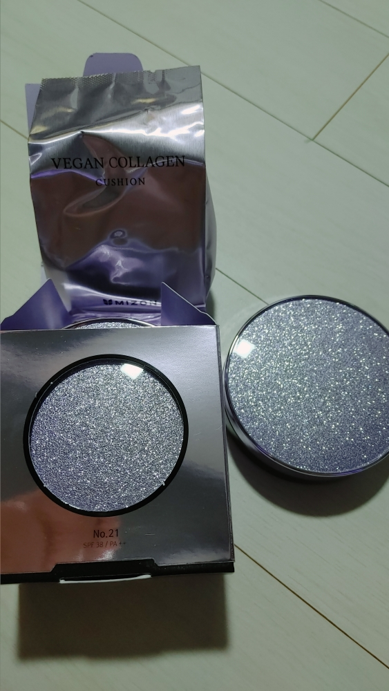MIZON 纯素胶原蜂窝气垫 [SPF38/PA++] [21号] common.review image