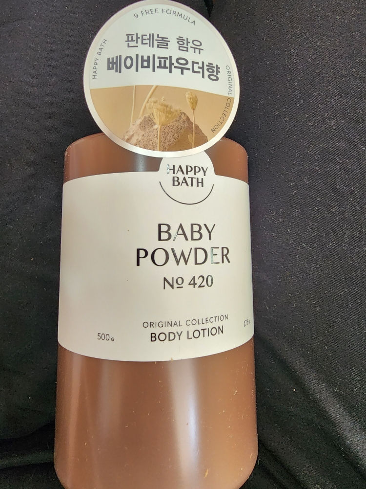 해피바스 (HAPPYBATH) 오리지널 컬렉션 바디로션 [베이비파우더] review image