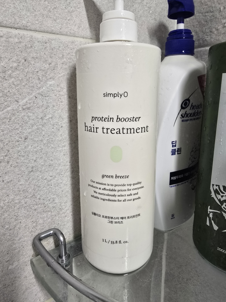 심플리오 (simplyO) 프로틴부스터 헤어 트리트먼트 [그린브리즈] review image