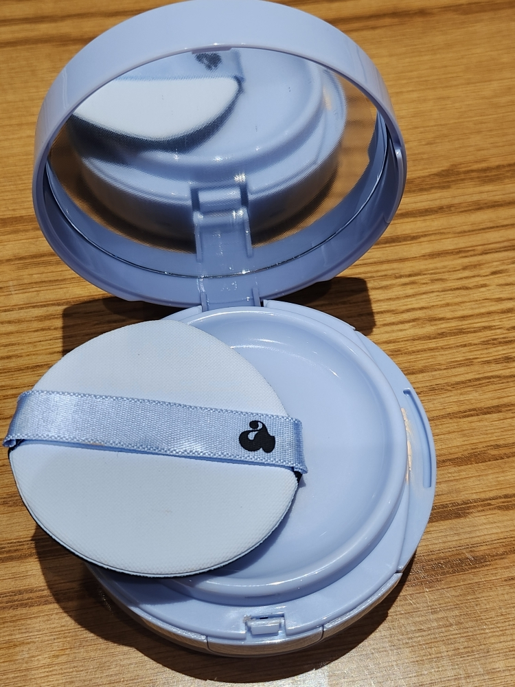 언리시아 (unleashia) 베이브 스킨 베이비 블루 쿠션 [SPF40/PA++] [18N 퓨어] review image