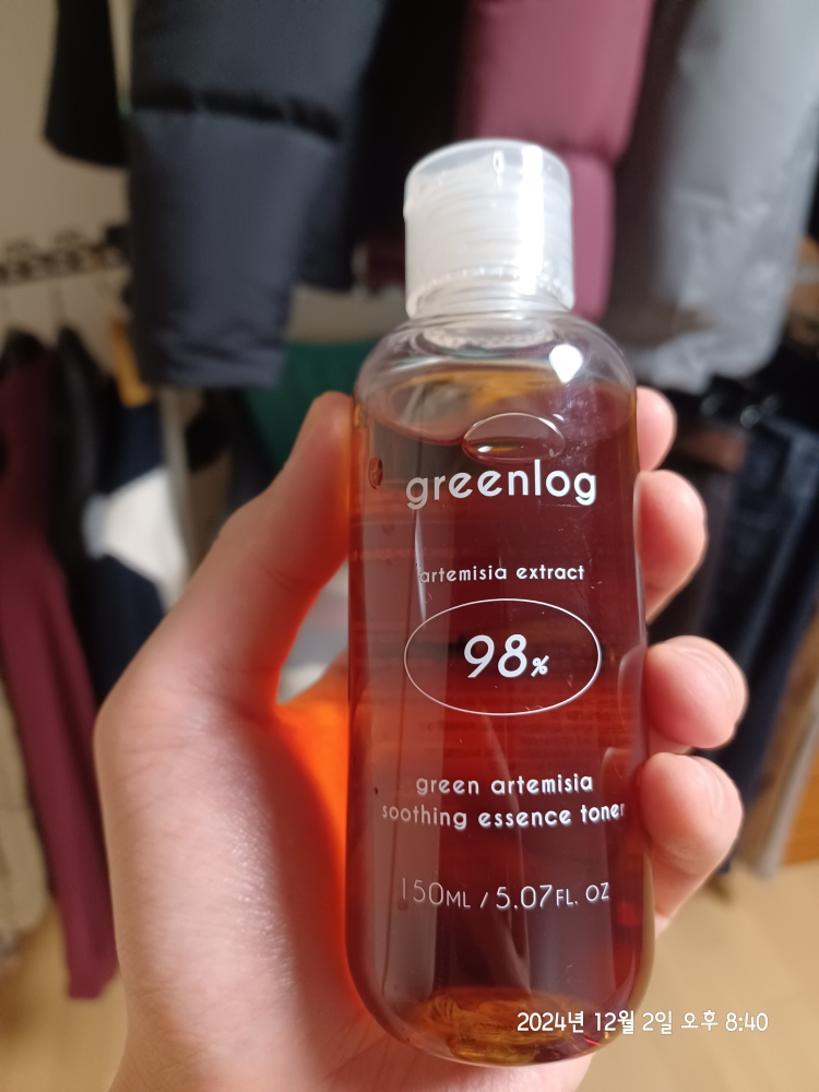 그린로그 (greenlog) 초록 쑥 진정 에센스 토너 review image