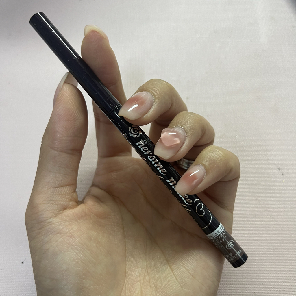 KISSME HEROINE MAKE LONG STAY SHARP GEL LINER [02 DARK BROWN] review image