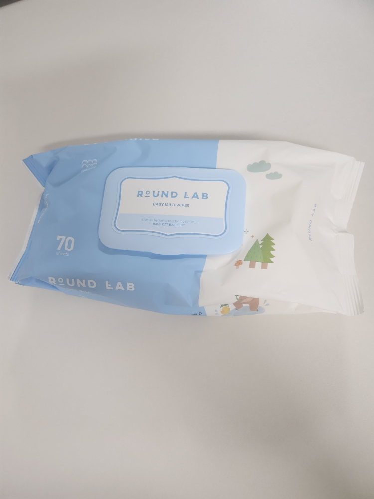 라운드랩 (ROUNDLAB) 베이비 마일드 물티슈 review image
