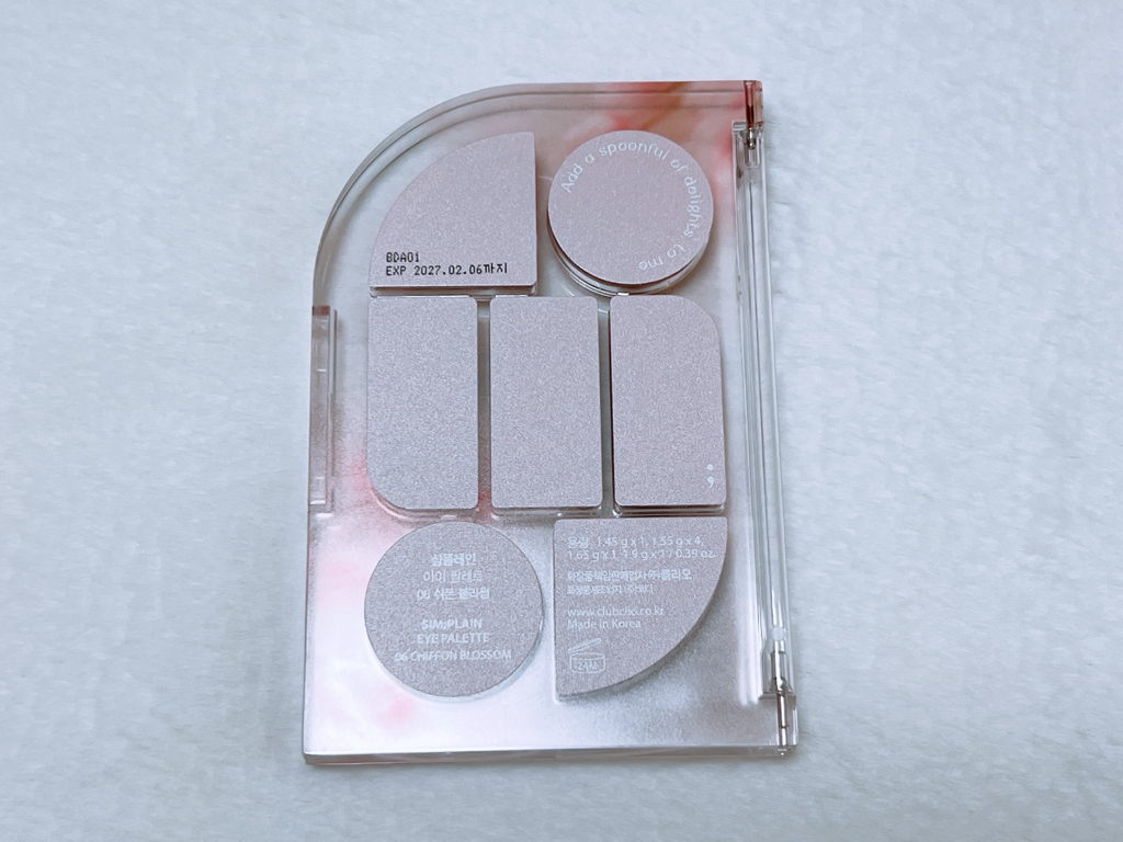 심플레인 (Sim;plain) 아이팔레트 [6호 쉬폰블라썸] review image
