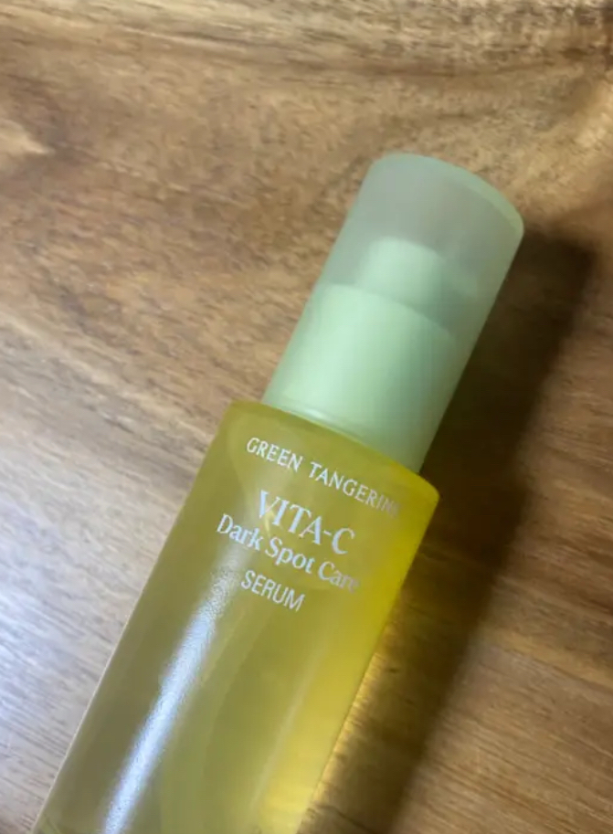 Real user review photo of GREEN TANGERINE VITA-C Dark Spot Care SERUM