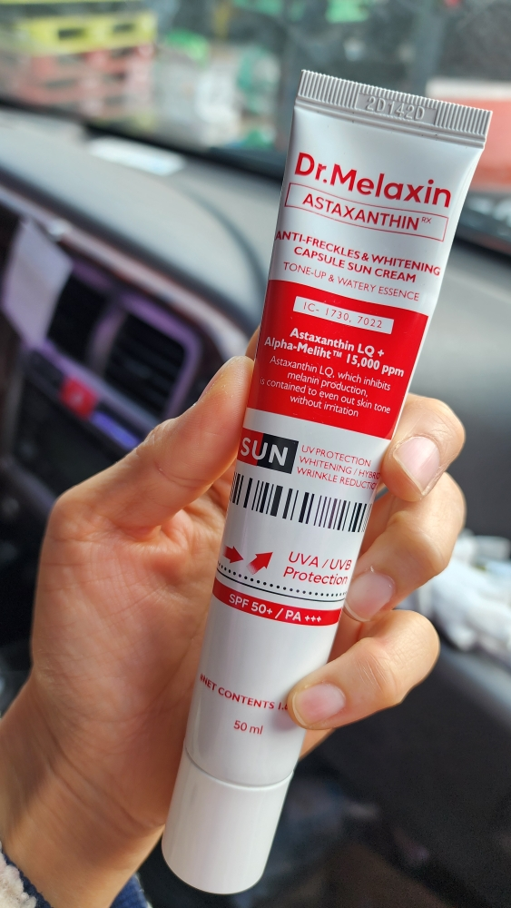 Dr.Melaxin 虾青素美白胶囊防晒霜 [SPF50+/PA+++] common.review image
