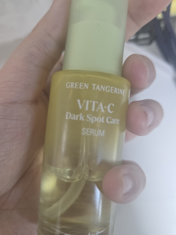 Real user review photo of GREEN TANGERINE VITA-C Dark Spot Care SERUM