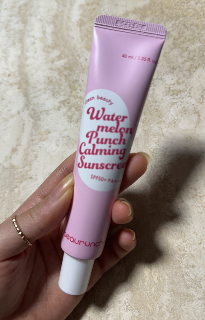 뷰런치 (beaurunch) 워터멜론 펀치 카밍 선 스크린 [SPF50+/PA++++] review image