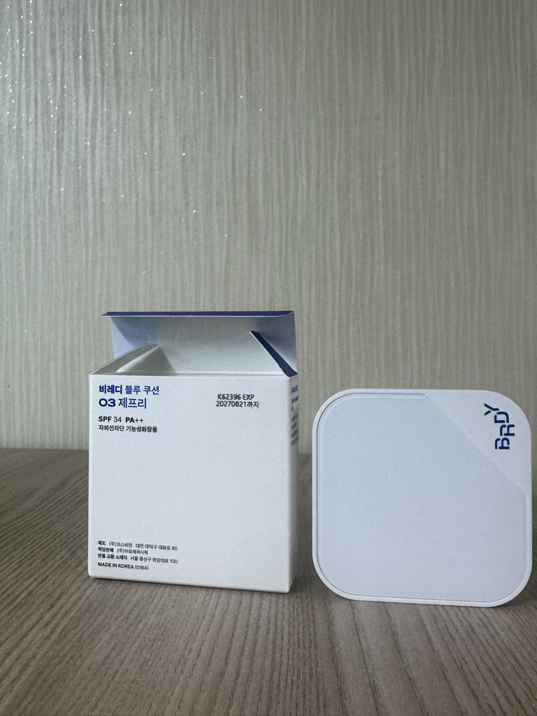 비레디 (B.READY) 블루 쿠션 4세대 [SPF34/PA++] [03 제프리] review image
