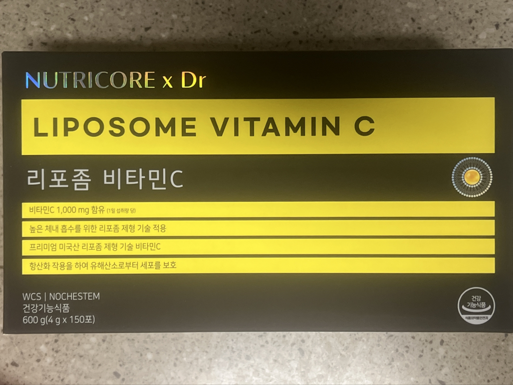 뉴트리코어 (NUTRICORE) 리포좀 비타민C review image